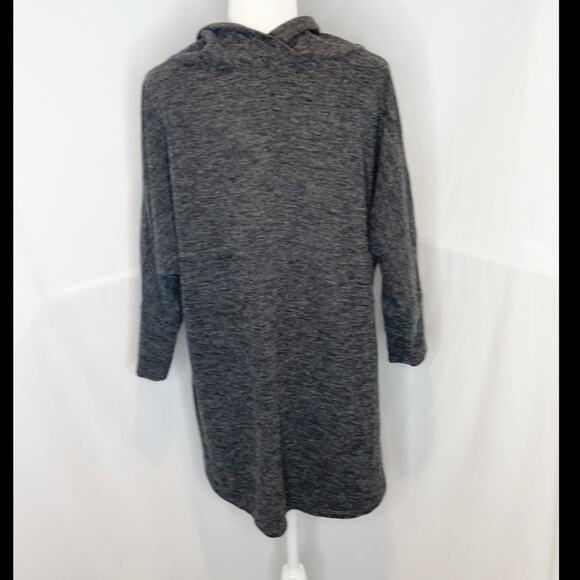 Ezra grey cowl neck long sweater - Picture 2 of 8